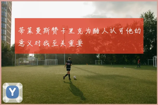 蒂莱曼斯赞卡里克为酷人认可他的意义对我至关重要